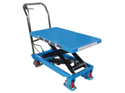 mobiele schaarheftafel,draagverm. 500kg,platform LxB 850x500mm