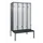 Z-garderobekast,HxBxD 2120x1200x815mm,8vak,vak B 300mm,draaigrendel