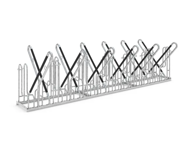 fietsbeugel,L 3240mm,2x6instelplaatsen,gebruik beide zijden