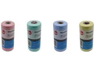 Reinigingsdoekjes 18x35cm Assorti Rol van 50 Stuks - 1