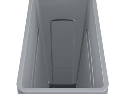 Rubbermaid afvalcontainer Slim Jim 87 liter grijs