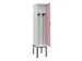 locker voor scheiding van kleding,HxBxD 2120x400x500mm,1vak