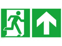 Borden Voor Vluchtroutesignalering,Nooduitgang Rechts