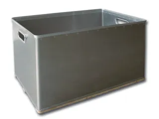 Aluminium Transportbak Hxlxb 288x723x456mm 82 Liter Met Glijlatten - 1