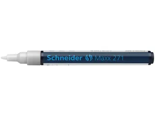 Lakmarker Schneider Maxx 271 1-2mm blister wit - 11