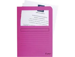 Venstermap Exacompta Forever L-map 120gr karton Roze