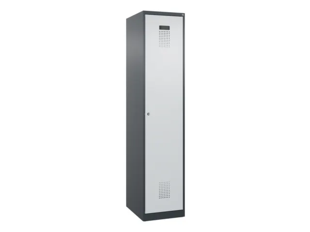 locker voor scheiding van kleding,HxBxD 1850x400x500mm,1vak