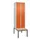 locker voor scheiding van kleding,HxBxD 2120x600x815mm,2vak