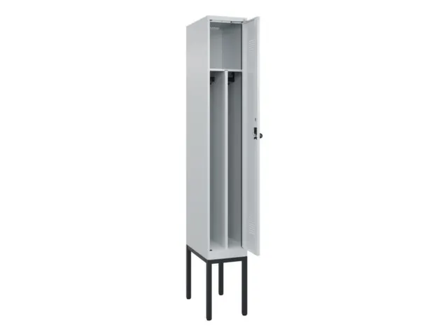 locker voor scheiding van kleding,HxBxD 2120x300x500mm,1vak
