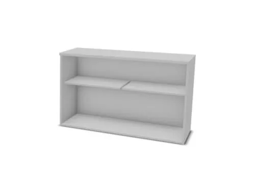 kantoorstelling,opbouwelement,HxBxD 740x1200x445mm,MP-lichtgrijs