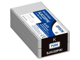 Epson SJIC22P Inktcartridge Zwart - 1