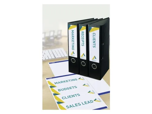 Avery L4760-25 Rugetiket smal 192x38mm zelfklevend wit 175 stuks