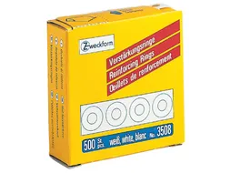 Versterkingsringen Avery Zweckform 3508 13mm 500 stuks Wit