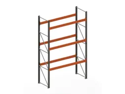 palletstelling,grondveld,HxBxD 4400x2870x1100mm,vakl. 3000kg