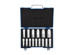 GEDORE D 19 L-015dopsleutelset 1/2 inch 15-delig UD 10-32mm