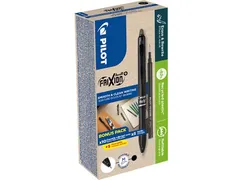 Pilot FriXion Ball Plus roller zwart 10 stuks met vulling Medium punt