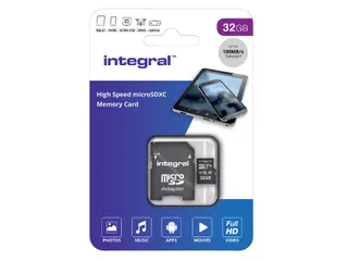 Geheugenkaart Integral microSDHC V10 32GB - 4