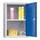 Hangkast 600x400x300mm 1 Verstelbaar Legbord Ral 7035 Front Ral 5010