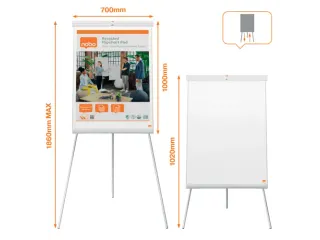 Flipover Nobo Premium Plus staal driepootstatief - 5