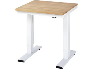 Werkbank elektrisch hoogte verstelbaar 720-1120x750x800mm beukblad - 1