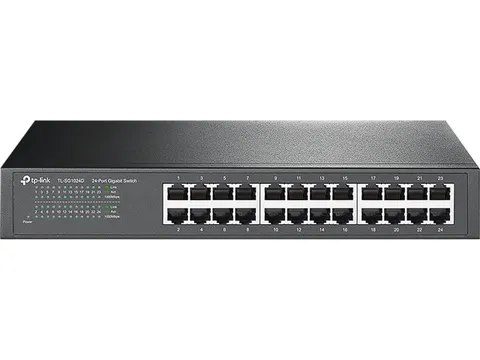TL-SG1024D Desktop Switch Standalone 24xRJ45 zwart unmanaged