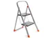 Huishoudtrap met hoge beugel 2 treden antislip inklapbaar tot 150 kg