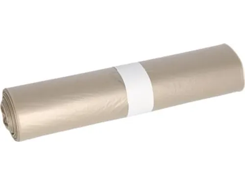 Vuilniszak 130-140L 90x120cm Transparant LDPE rol van 10 stuks