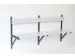 banc mural,HxLxP 710x2000x360mm,barres alu,structure acier RAL7016