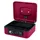 Geldkist Pavo Deluxe 200x160x90mm rood