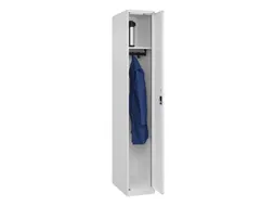 locker,HxBxD 1850x300x500mm,1vak,vak B 300mm,cil.-slot,staand op vloer