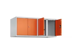 opzetkast,v. locker voor scheiding van kleding,4vak.,vak B 300mm