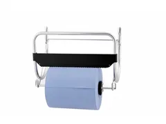Poetsroldispenser Wandmodel Industriële Rollen Aluminiumkleurig