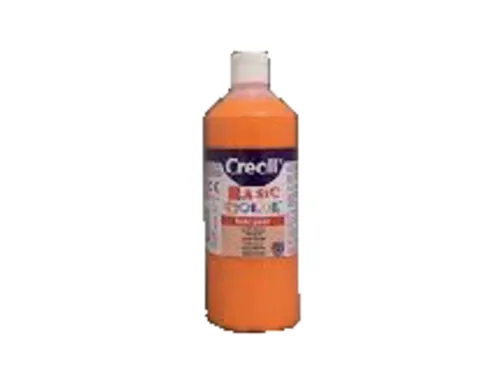 Plakkaatverf Creall basic oranje 500ml
