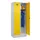 locker,HxBxD 1950x800x500mm,2vak,vak B 400mm,cil.-slot,sokkel
