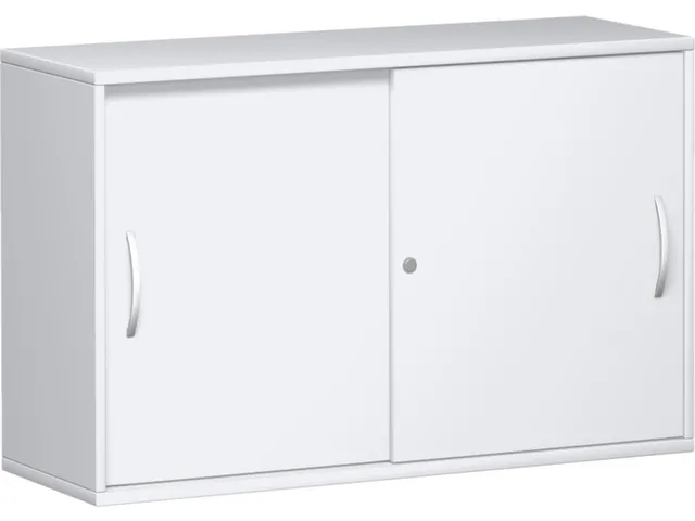 schuifdeurkast,HxBxD 770x1200x430mm,decor romp wit,decor front wit