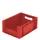 Euronorm Stapelkrat M. Grijpopening Pp Hxlxb 170X400X300Mm Rood