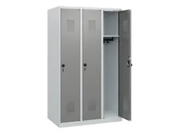 schoollocker,HxBxD 1530x900x500mm,3vak,vak B 300mm,draaigrendel