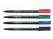 Viltstift Staedtler OHP Lumocolor 318 Fijn 0.6mm Rood