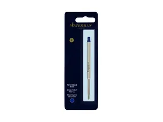 Balpenvulling Waterman medium blauw blister à 1 stuk - 1