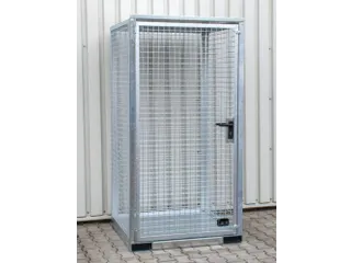gasflessendepot,v. 16xØ 230mm fles,HxBxD 2170x1085x1140mm,m. deksel - 1