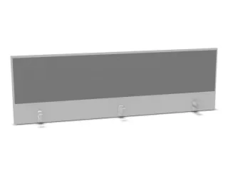 opzetpaneel bureau aanbouw achter MP-lichtgrijs BN8078-grijs 1800mm - 1