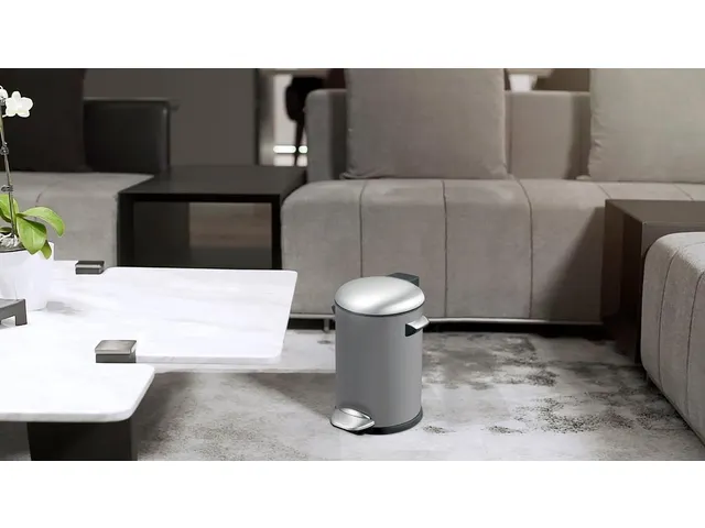 Pedaalemmer Belle Deluxe 5 Liter Grijs