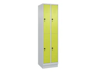 dubbeldekse locker,HxBxD 1950x500x500mm,2x2vak.,vak B 250mm - 1