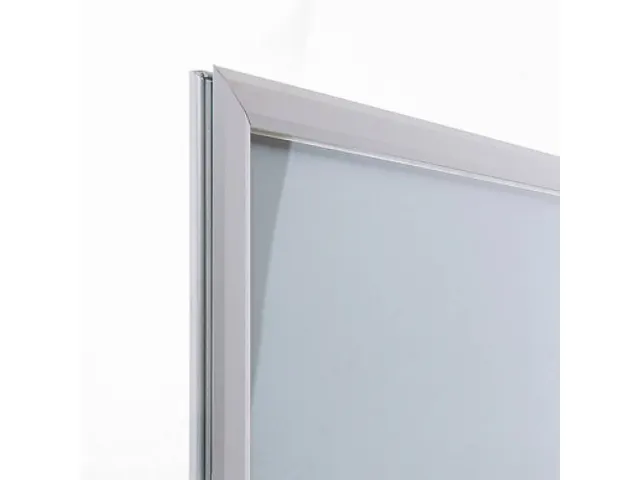 Cadre clipsable vitrine A2 Coins biseautés 25mm