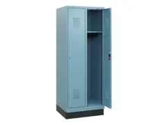 schoollocker,HxBxD 1630x600x500mm,2vak,vak B 300mm,cil.-slot,sokkel