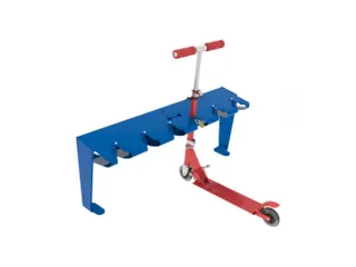 Steprek voor 6 steppen L 1006mm eenzijdig RAL5010 - 1