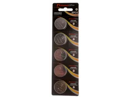 Knoopcelbatterij CR2450 3.0V Blister 5 Stuks