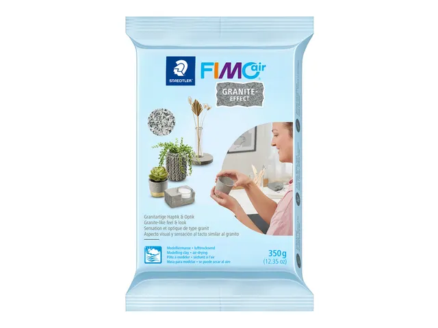 Boetseerklei Staedtler Fimo air 8150 350 gram granieteffect