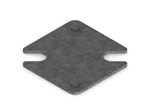 onderlegplaat,v. stelling voor zelfmontage,H 2mm