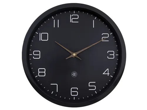Wandklok nXt ECO 30cm zwart